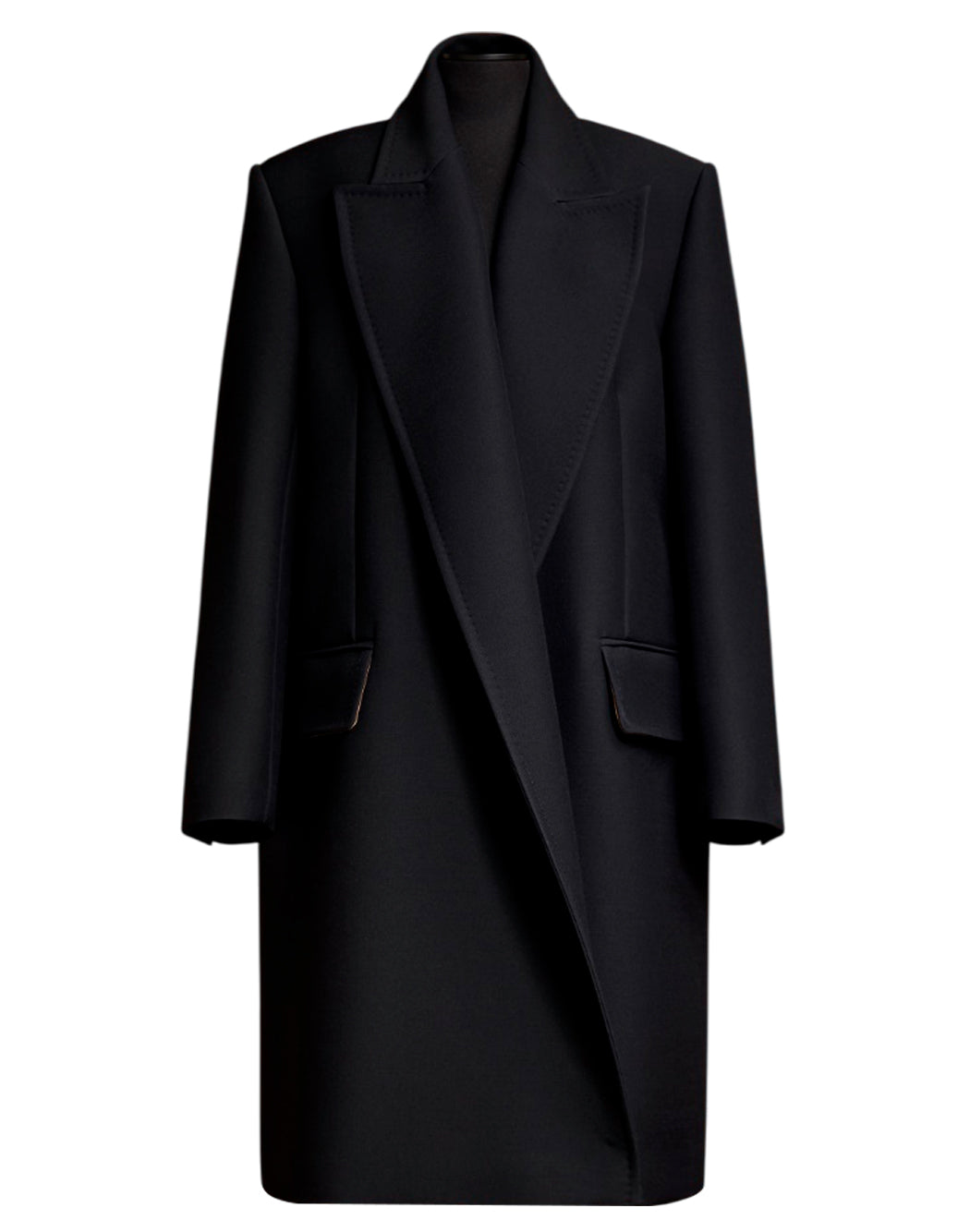 "Max Mara CAPPOTTO OVERSIZE "SILVA" Nero"