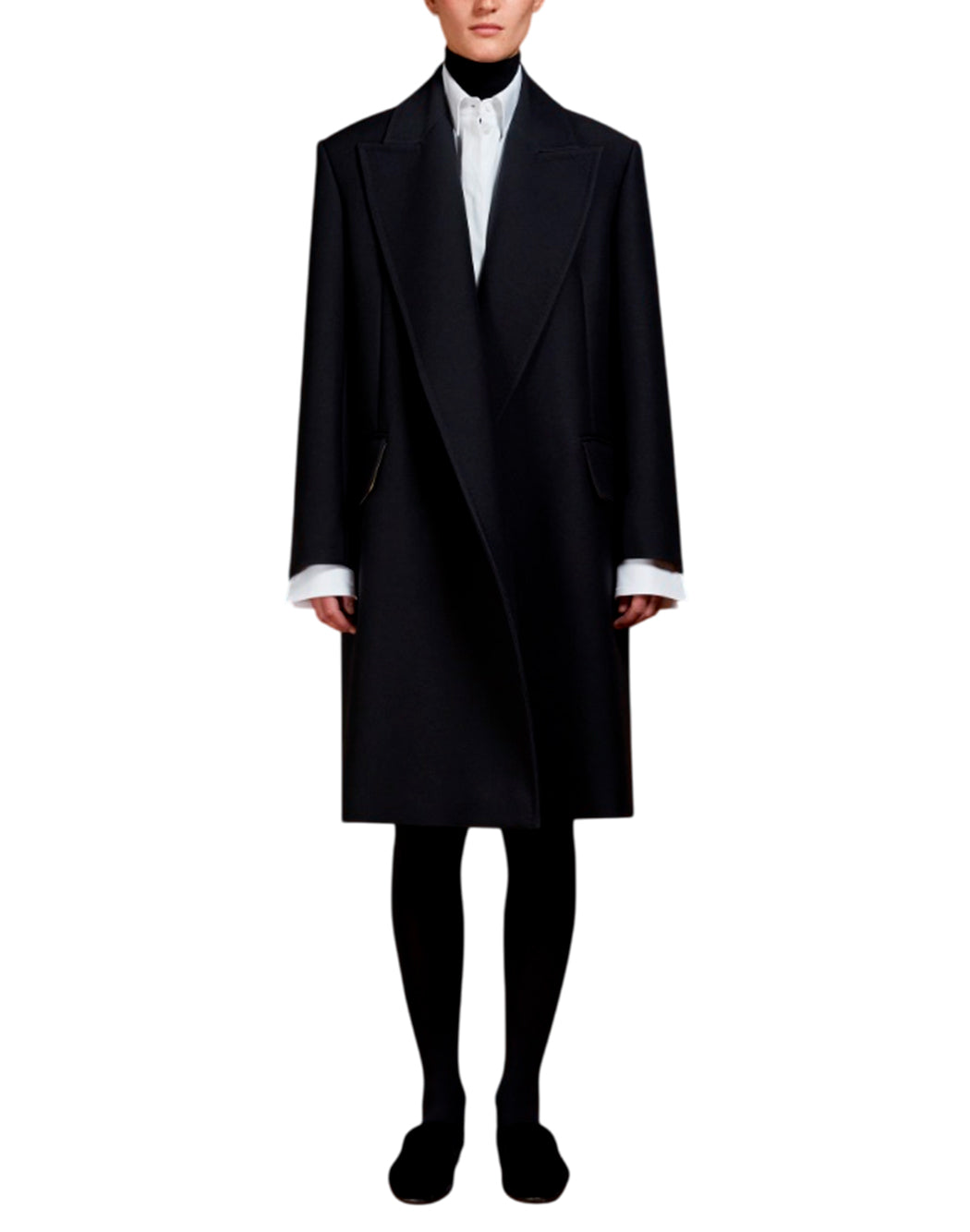 "Max Mara CAPPOTTO OVERSIZE "SILVA" Nero"