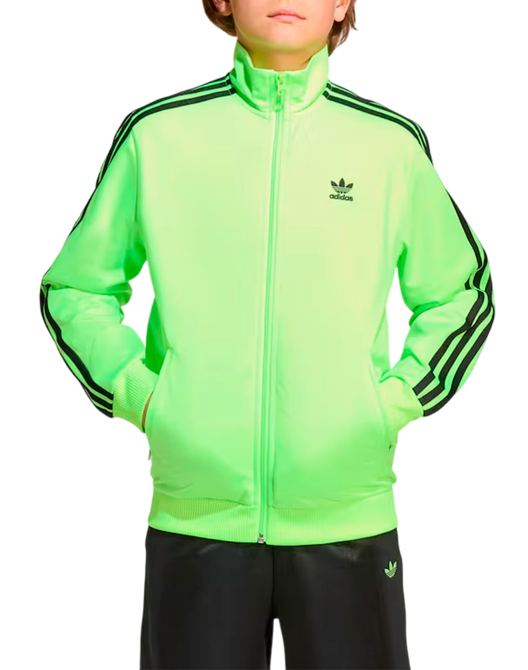 Adidas FELPA CON LOGO Verde