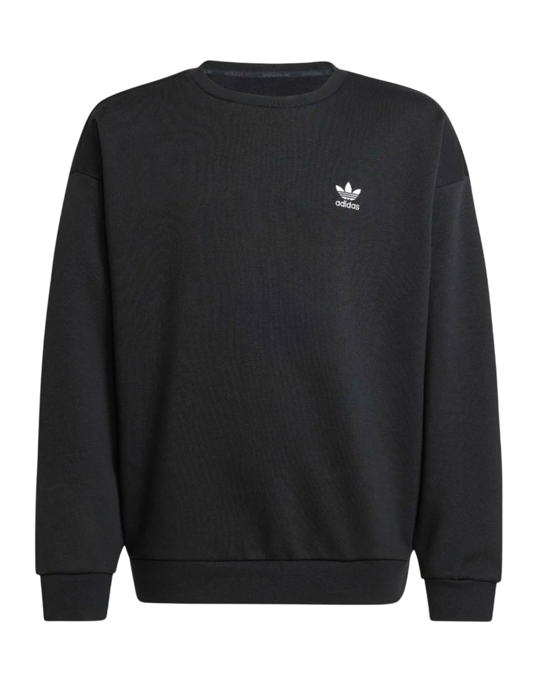Adidas FELPA CON MINI LOGO Nero