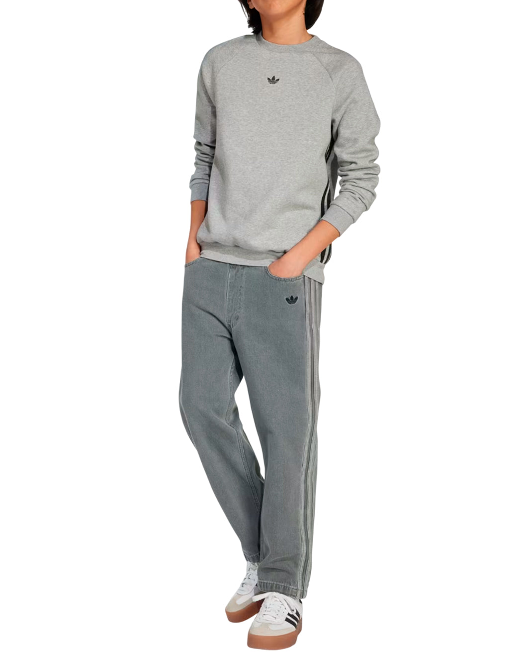 Adidas PANTALONI DENIM Nero