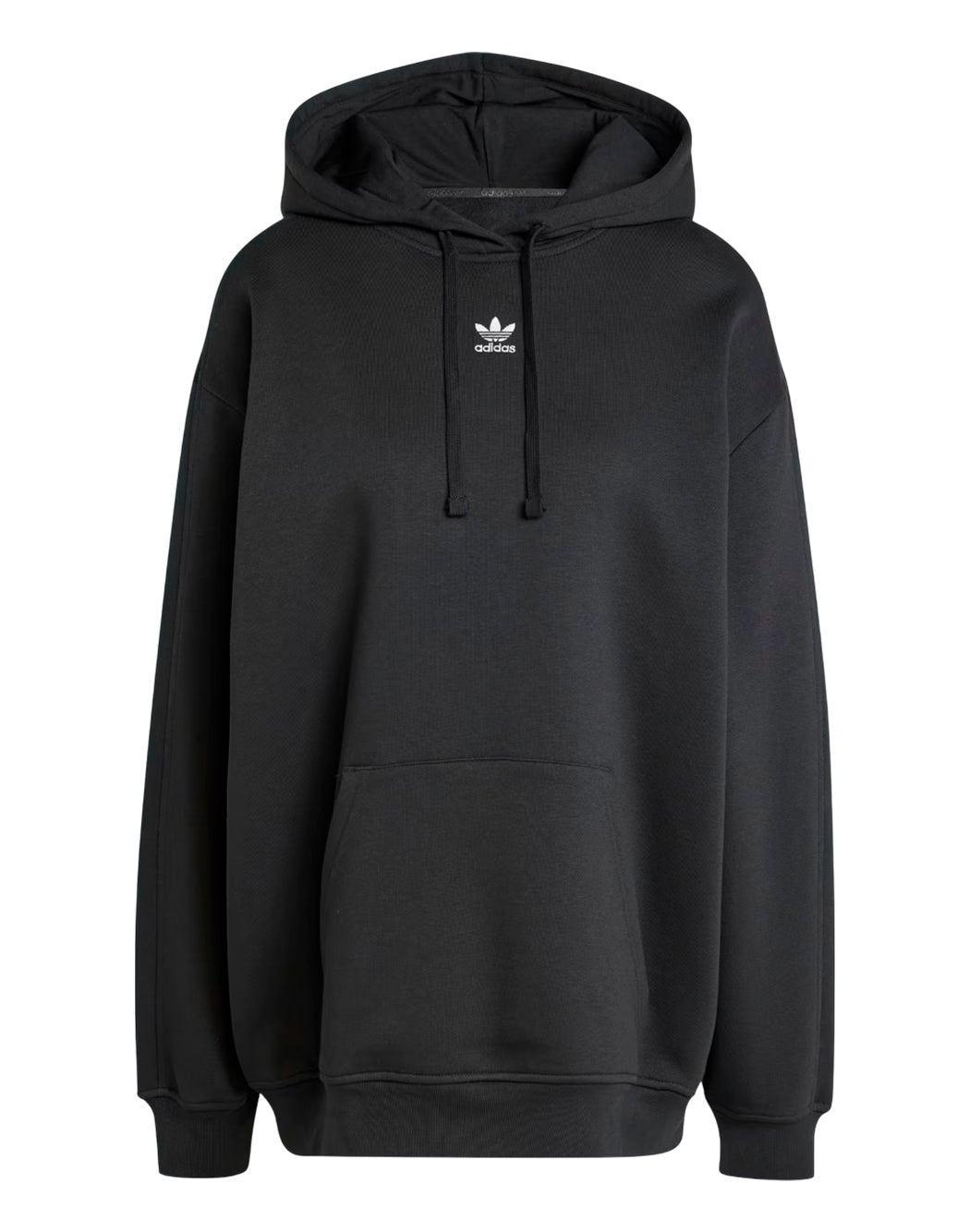 Adidas FELPA CON CAPPUCCIO CON MINI LOGO Nero