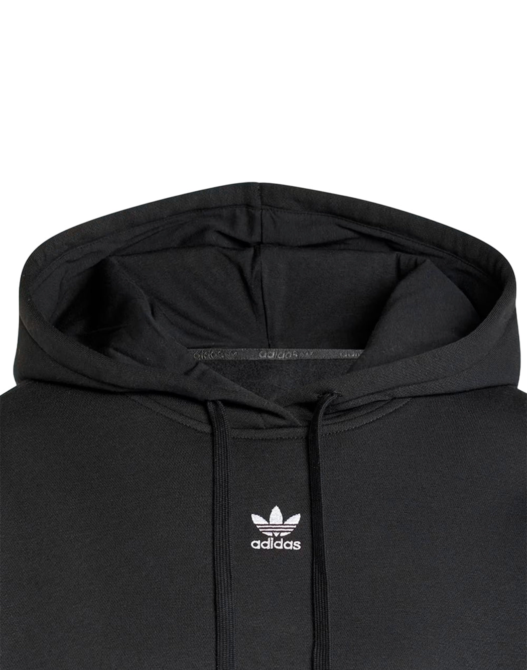 Adidas FELPA CON CAPPUCCIO CON MINI LOGO Nero