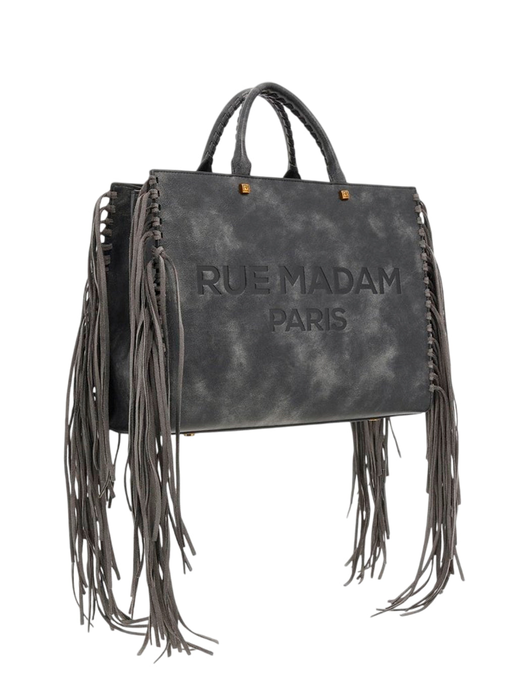"Rue Madam Paris BORSA A MANO "TEXAS TOTE" Nero"