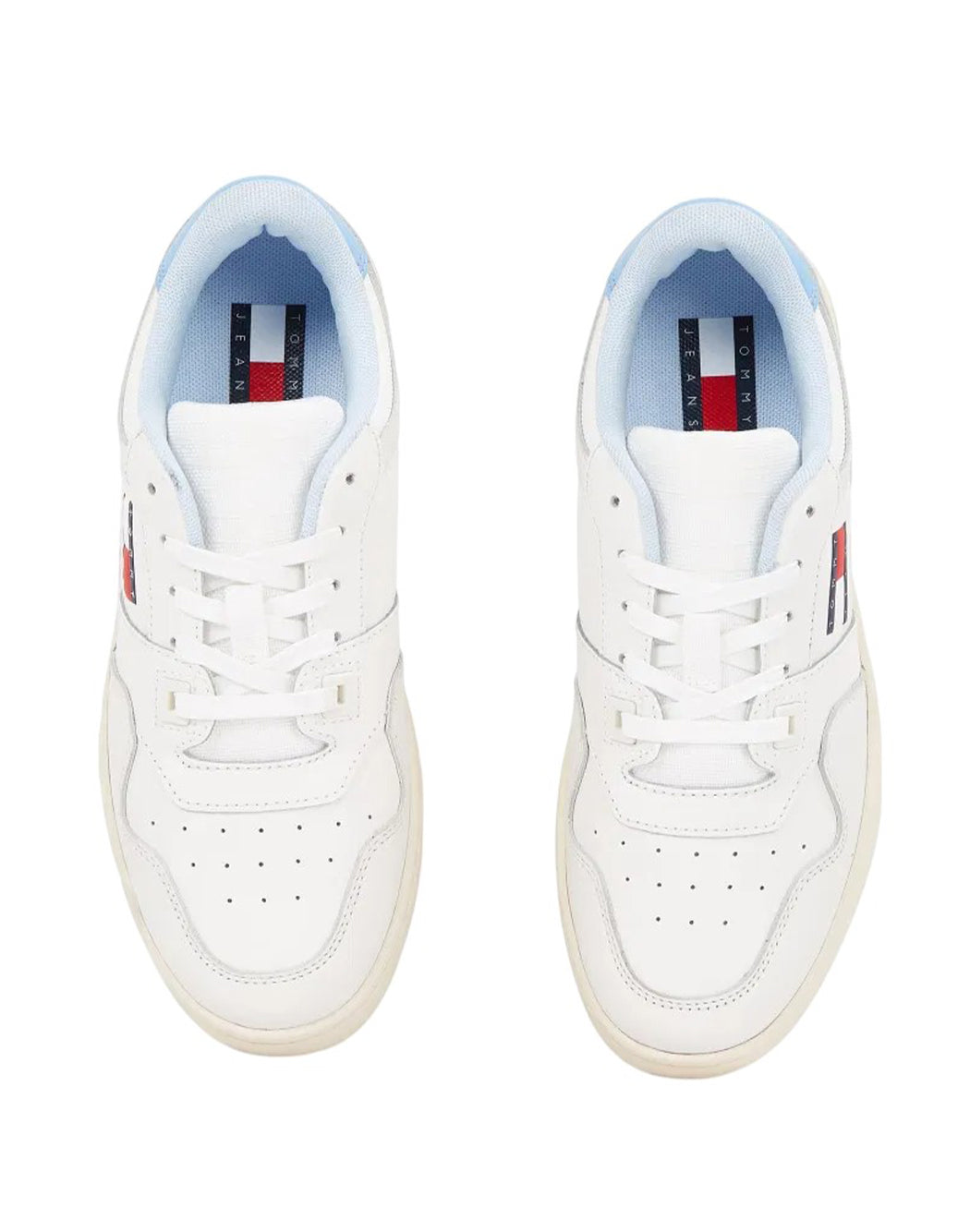 "Tommy Hilfiger Jeans SNEAKERS "RETRO BASKET ESSENTIAL" Neutro"