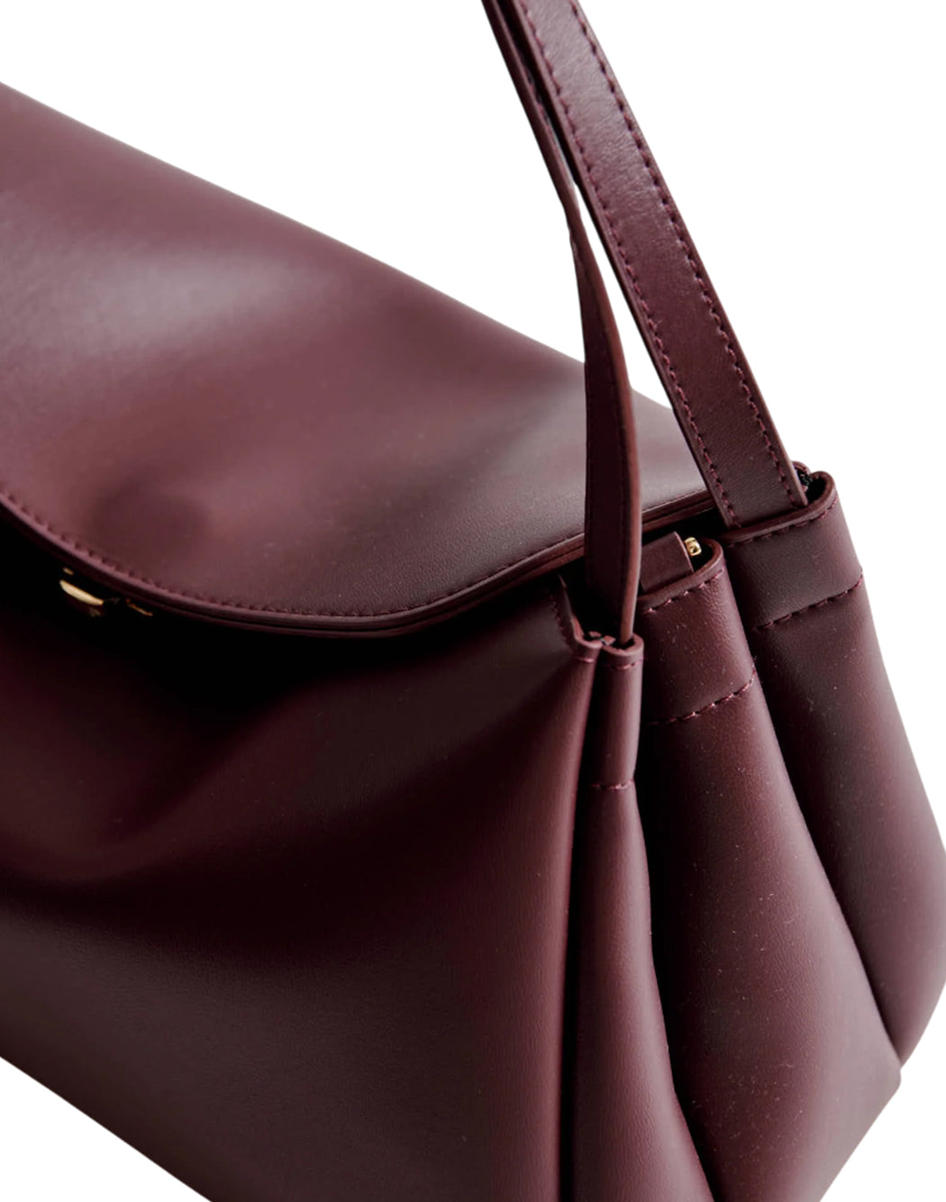 "Themoirè BORSA A SPALLA "EUDORA" Rosso"