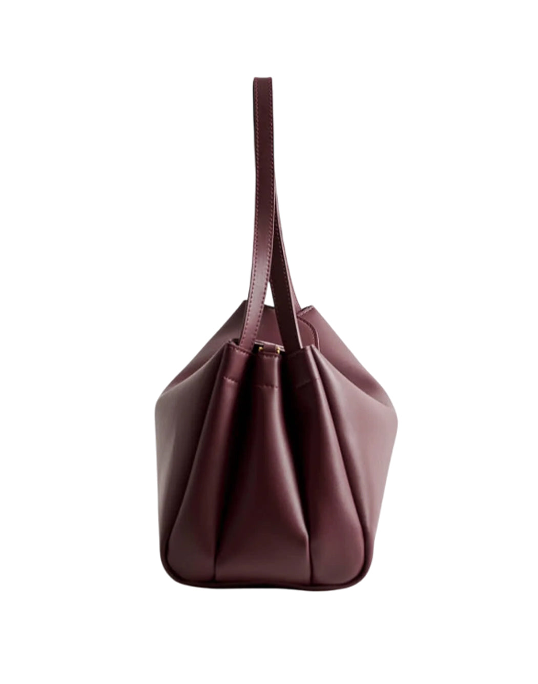 "Themoirè BORSA A SPALLA "EUDORA" Rosso"