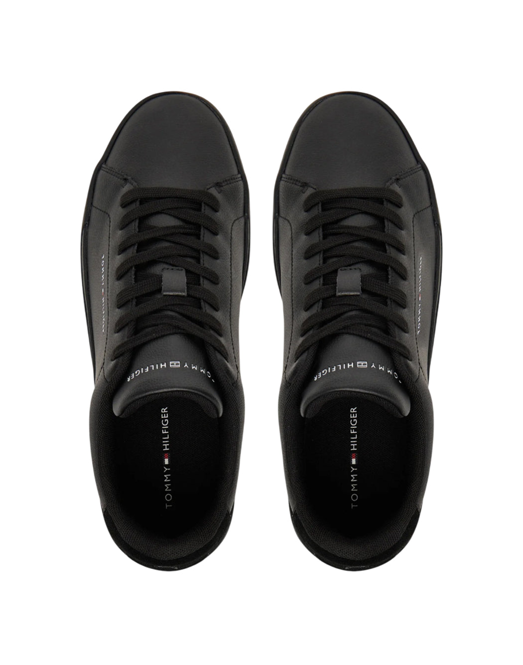 Tommy Hilfiger SNEAKERS TOMMY HILFIGER TH COURT LTH DETAIL ESS – FM0FM05367 Nero