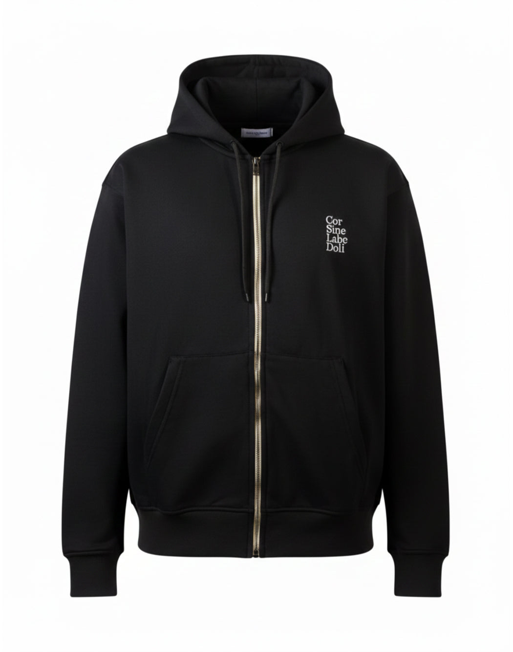 Corsinelabedoli FELPA CON CAPPUCCIO Nero