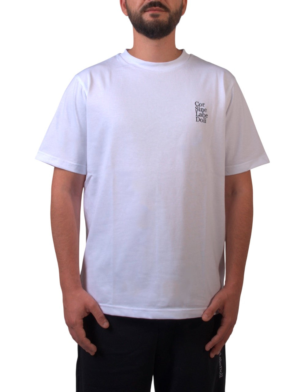 Corsinelabedoli T-SHIRT CON LOGO Bianco