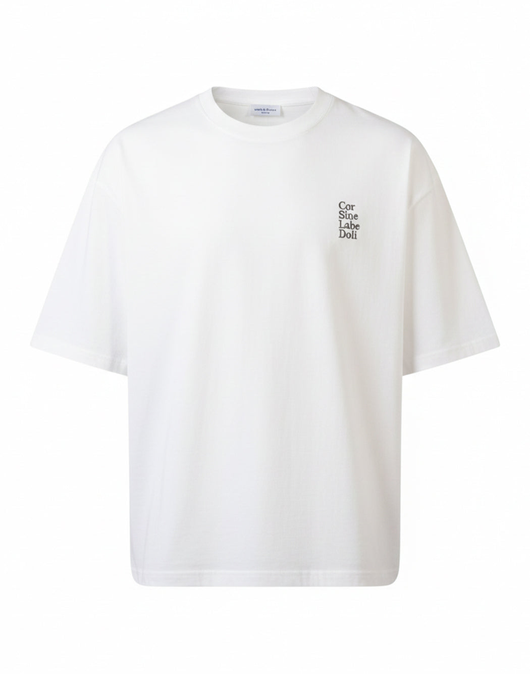 Corsinelabedoli T-SHIRT CON LOGO Bianco