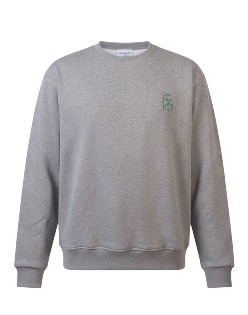 Corsinelabedoli FELPA CON LOGO Grigio