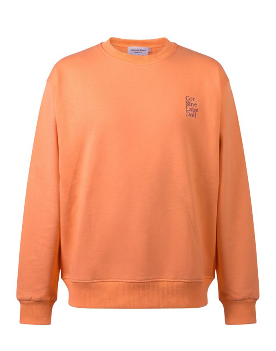 Corsinelabedoli FELPA CON LOGO Arancione