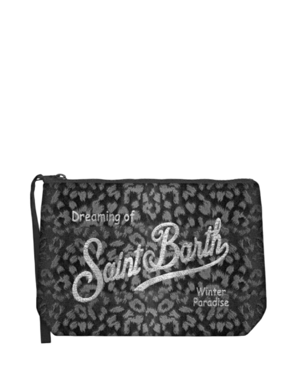 Mc2 Saint Barth POCHETTE ALINE VELVET Nero