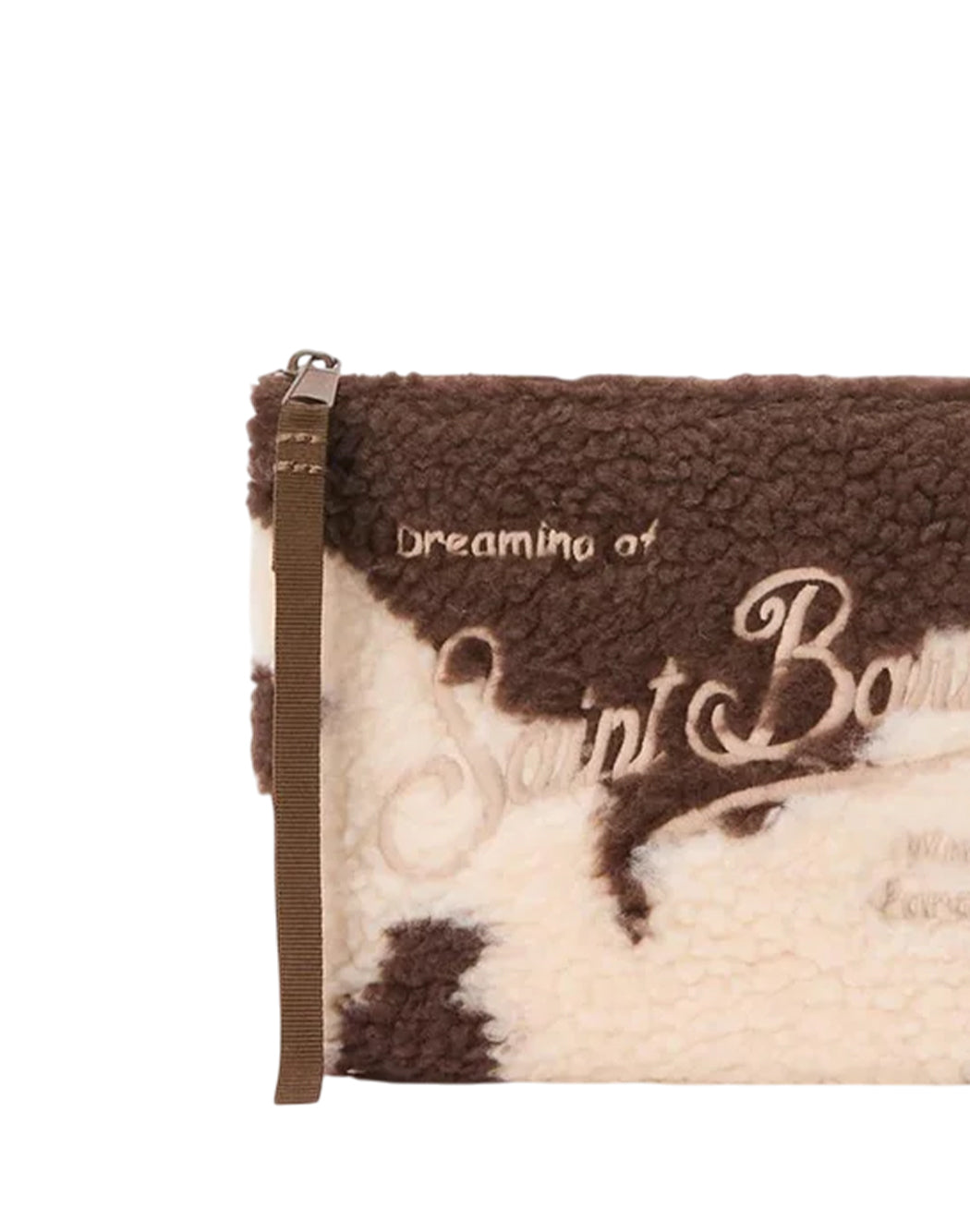 Mc2 Saint Barth POCHETTE ALINE TEDDY COW Nero