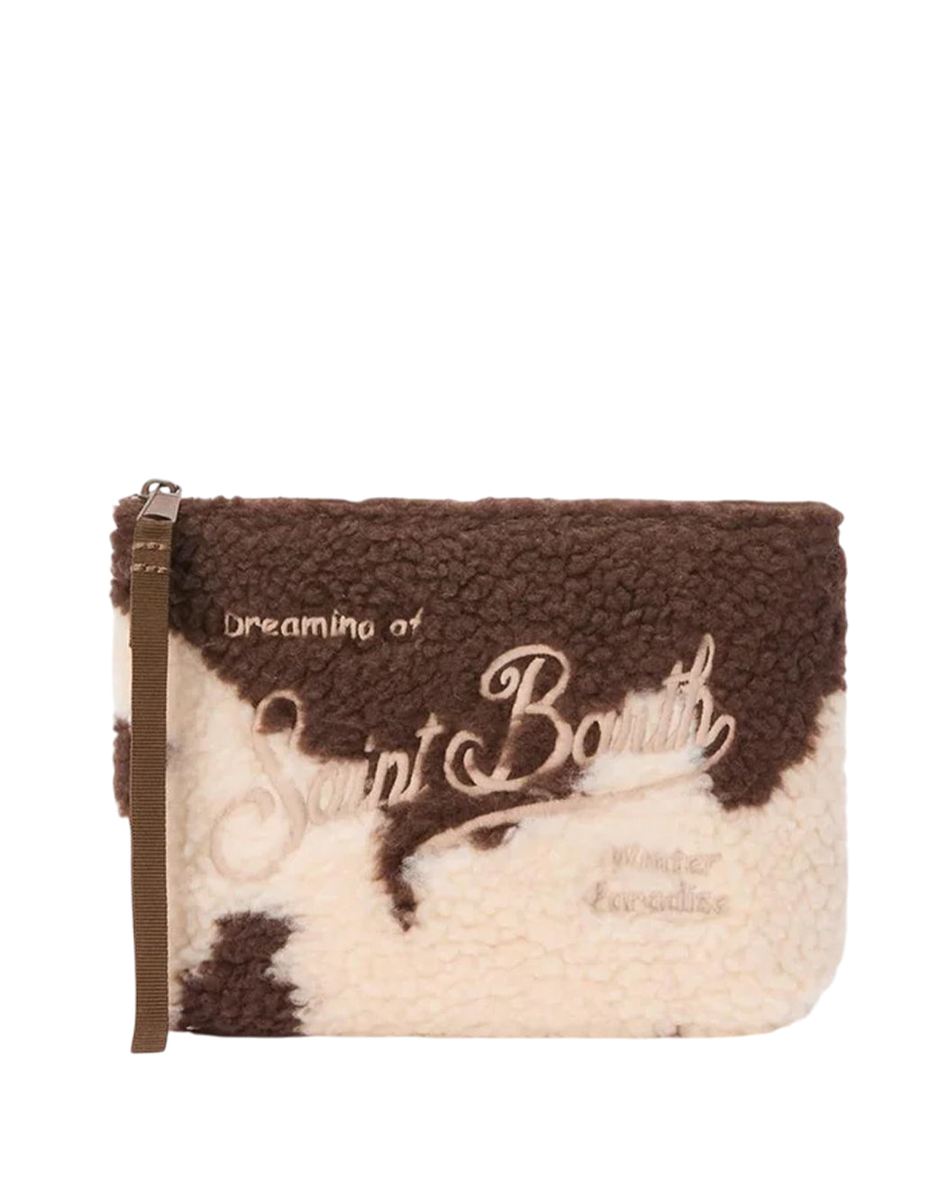 Mc2 Saint Barth POCHETTE ALINE TEDDY COW Nero