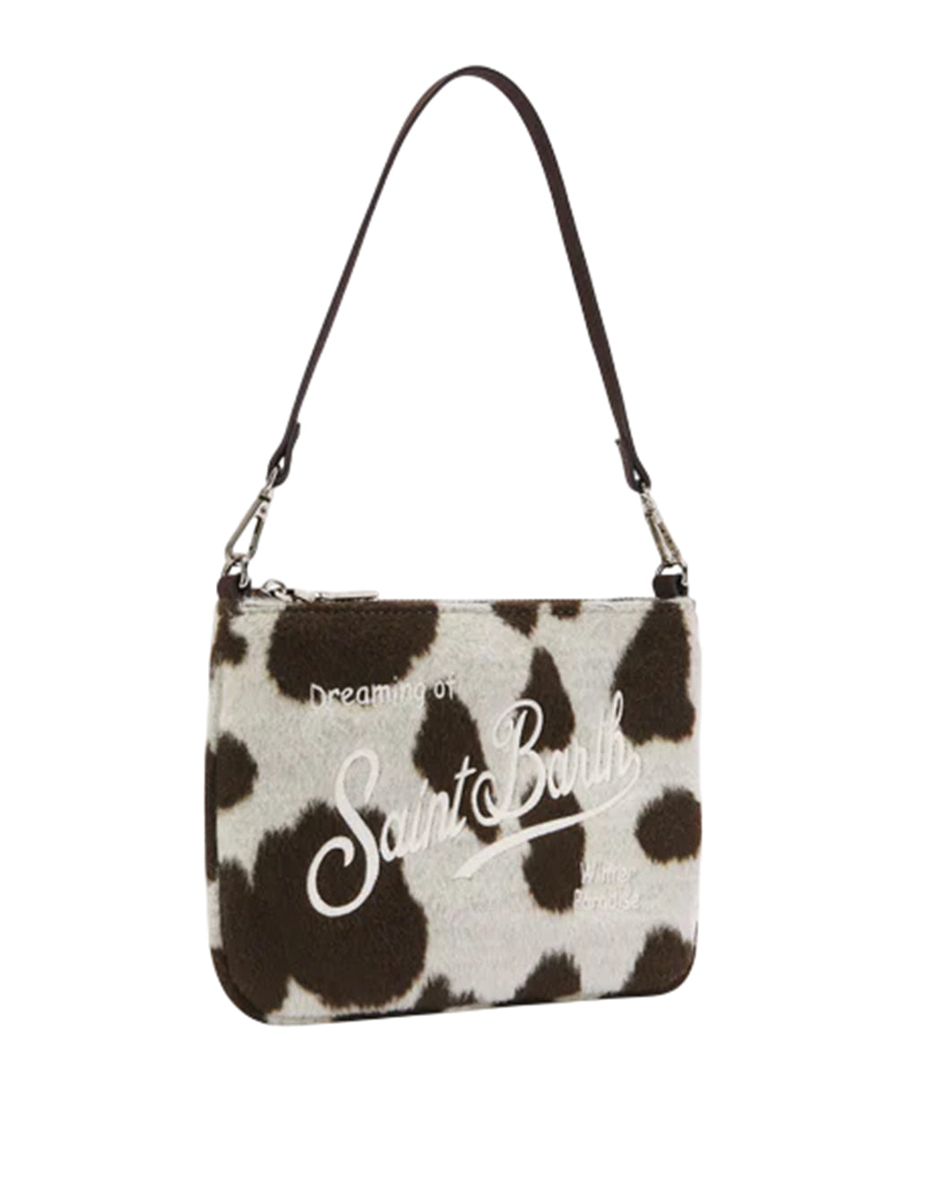 Mc2 Saint Barth POCHETTE PARISIENNE MINI FELT Nero