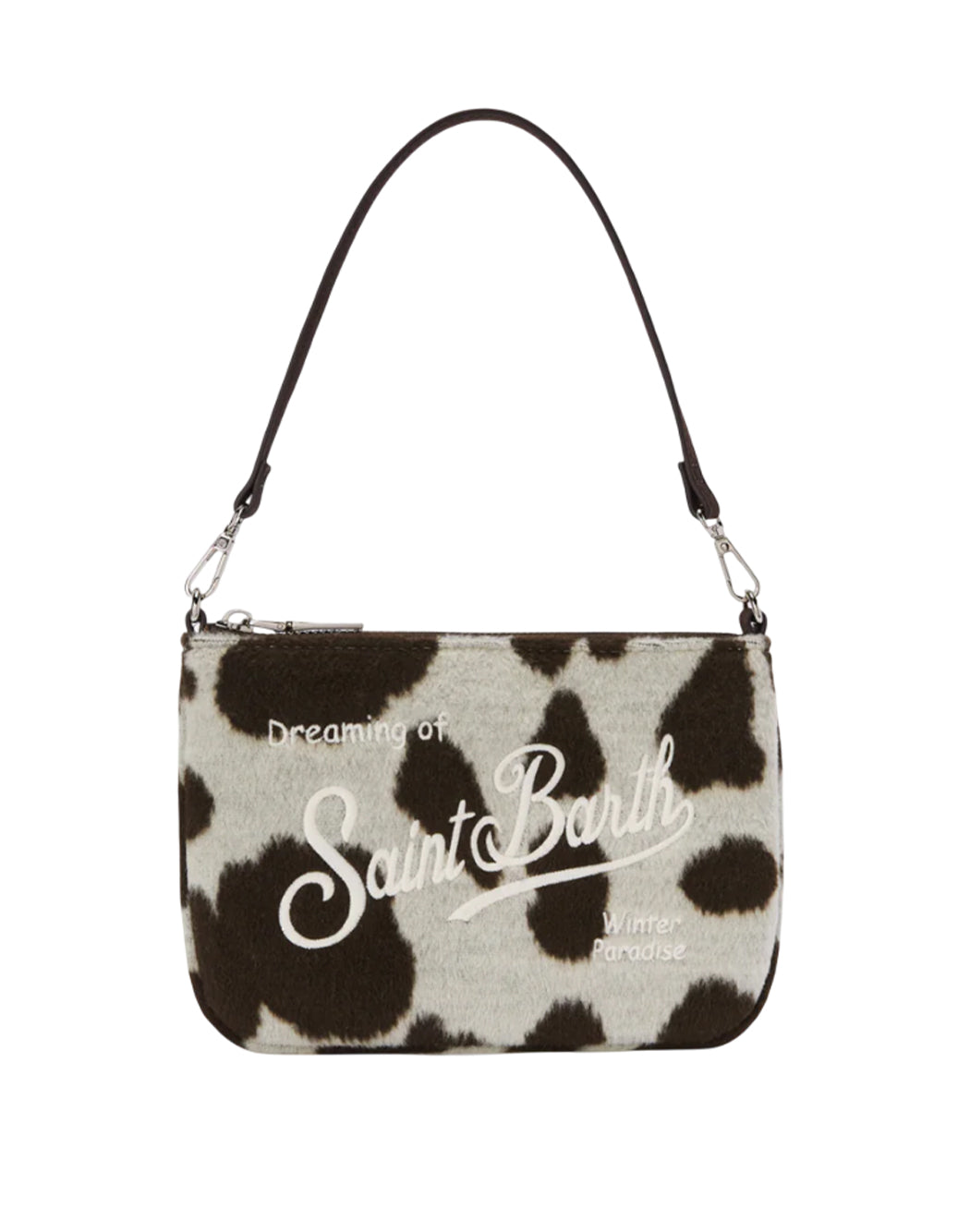 Mc2 Saint Barth POCHETTE PARISIENNE MINI FELT Nero