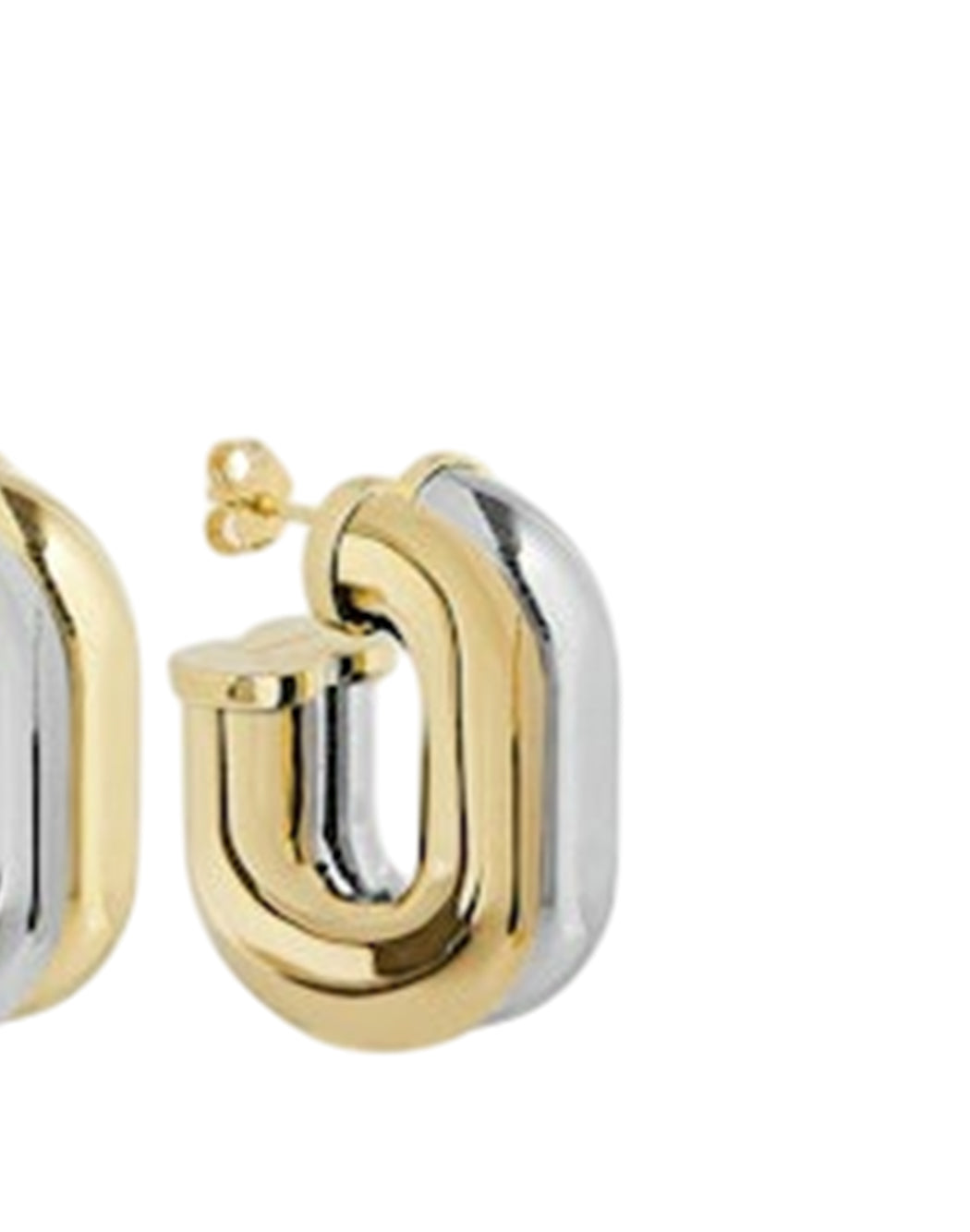 Rabanne ORECCHINI A MAGLIE XL Oro
