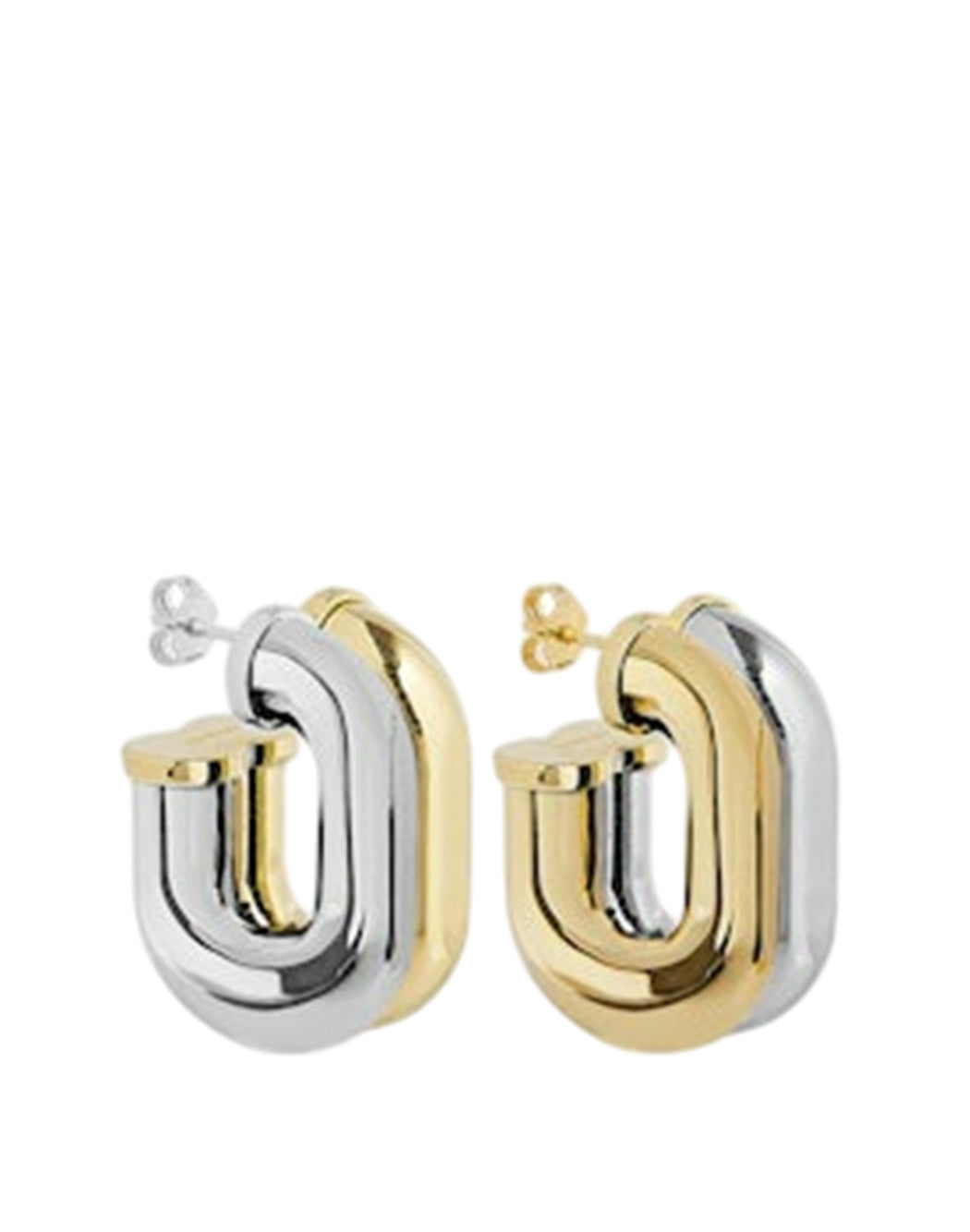 Rabanne ORECCHINI A MAGLIE XL Oro