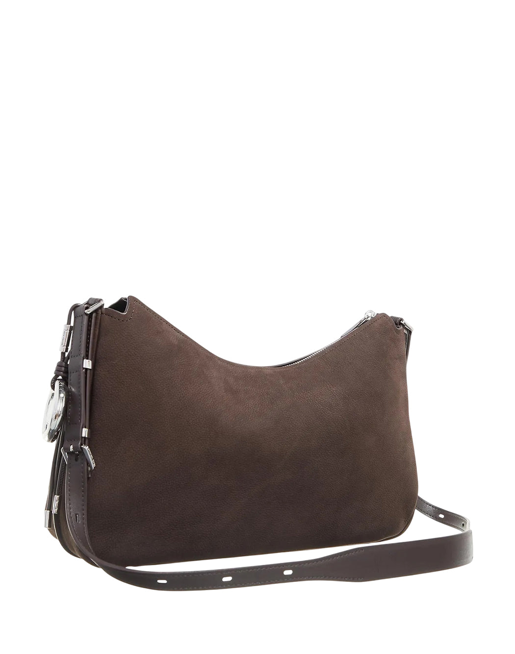"Michael Kors BORSA A SPALLA "NOLITA" MEDIA Marrone"