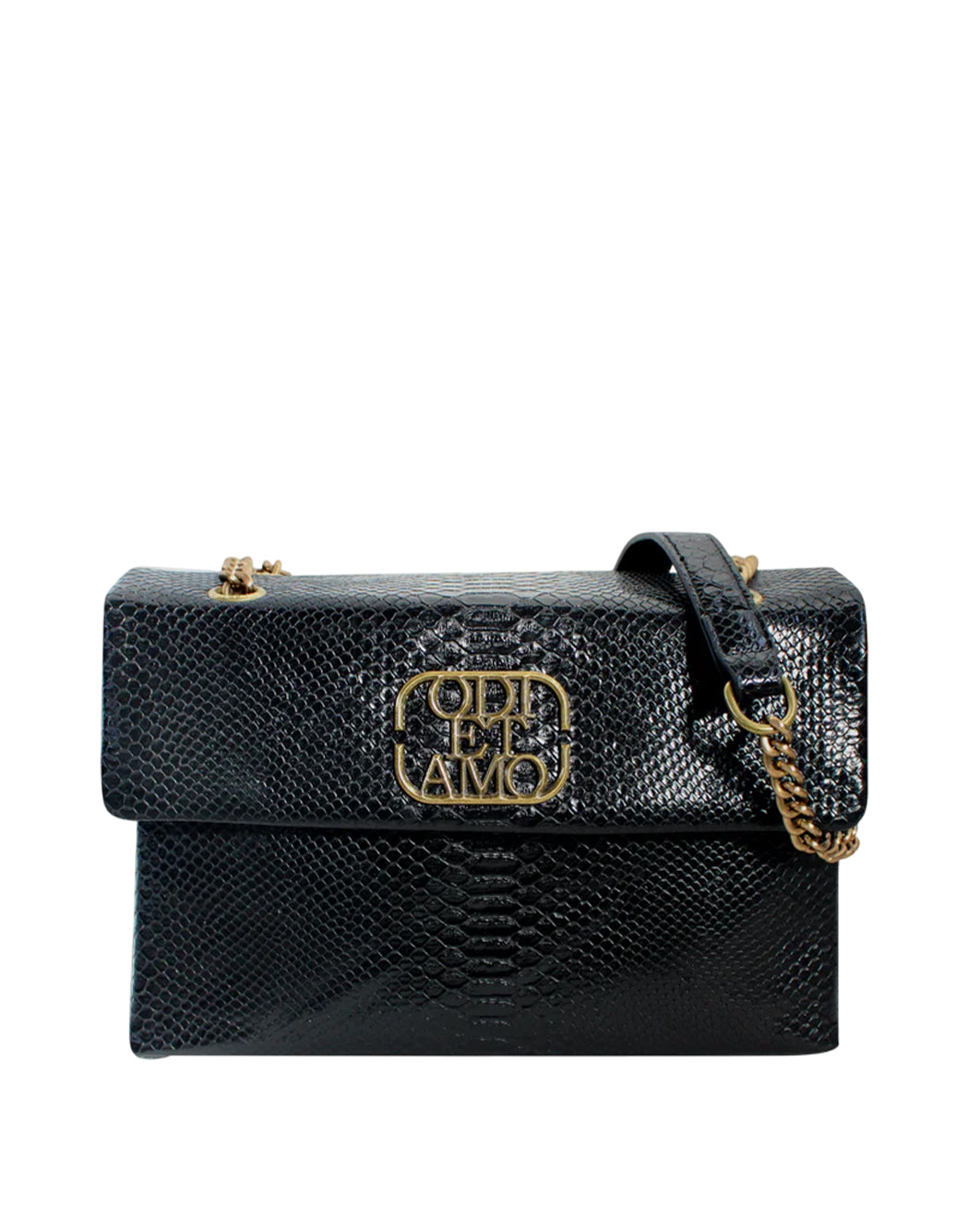 Odi Et Amo BAG PITONE Nero