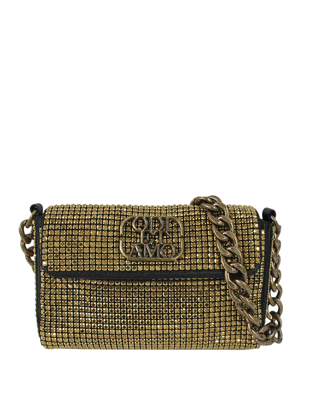 "Odi Et Amo MINI BAG "PREZIOSA" FULL STRASS Oro"