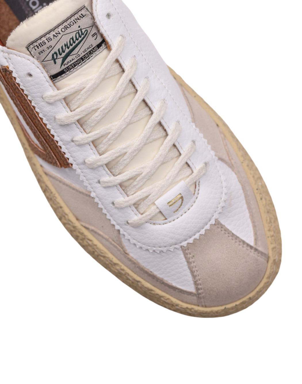 "Puraai SNEAKERS "BISCOTTO" Marrone"