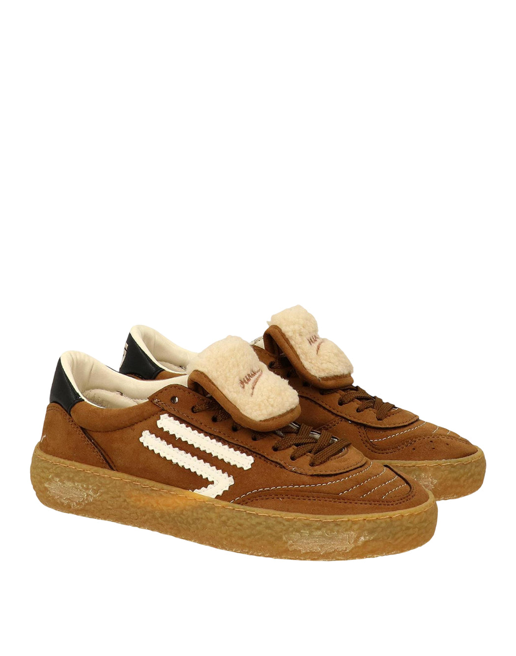 "Puraai SNEAKERS "TEDDY TAB" Marrone"