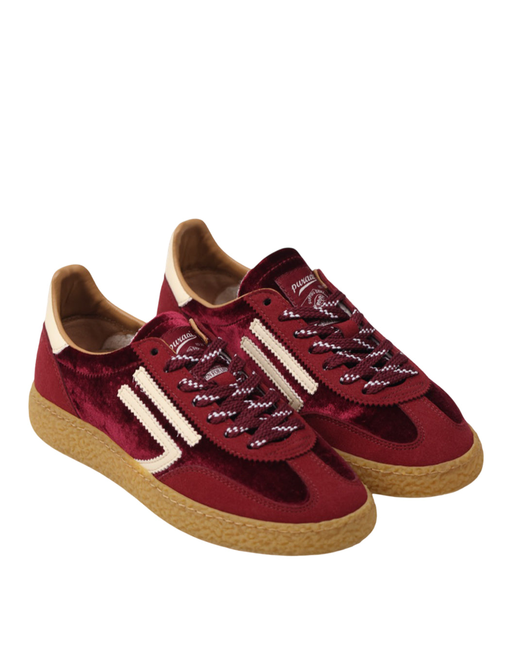 "Puraai SNEAKERS "FIGUE" Rosso"
