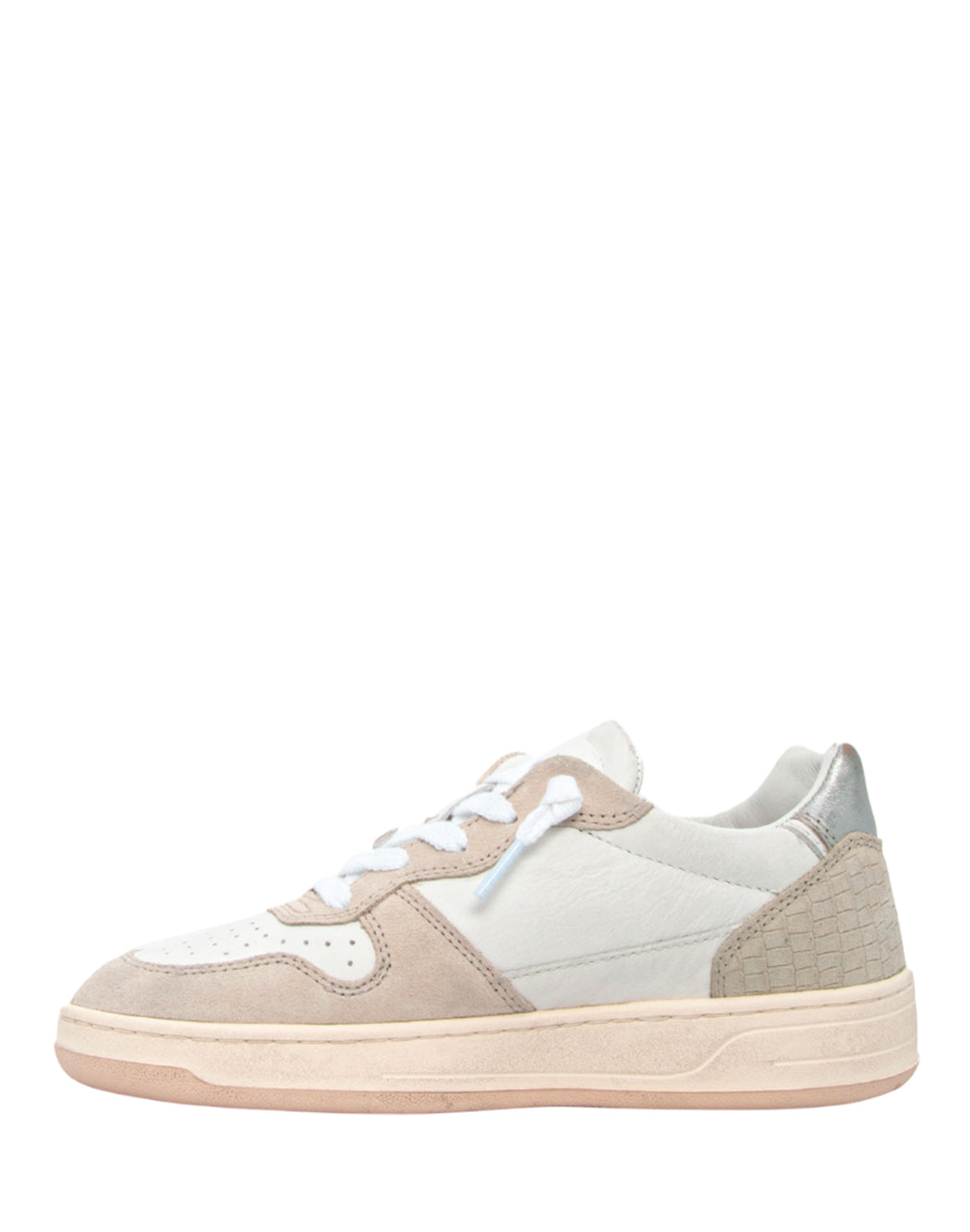 "D.a.t.e. SNEAKER "COURT 2.0 VINTAGE CALF" Neutro"