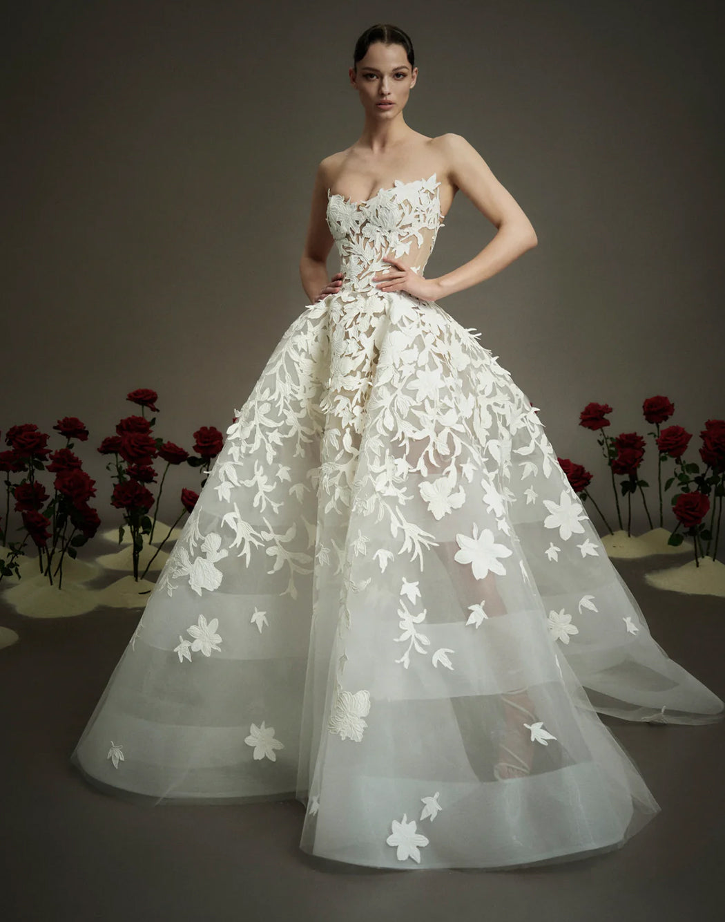 Nicole+felicia Bridal  Bianco