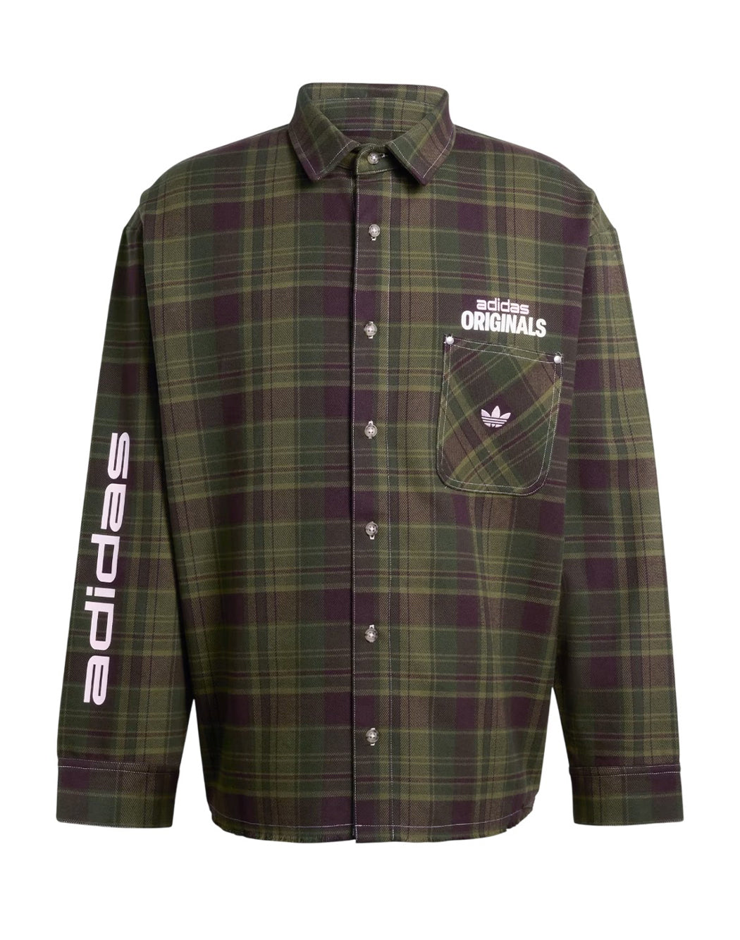 Adidas CAMICIA CON STAMPA LOGATA Multicolor