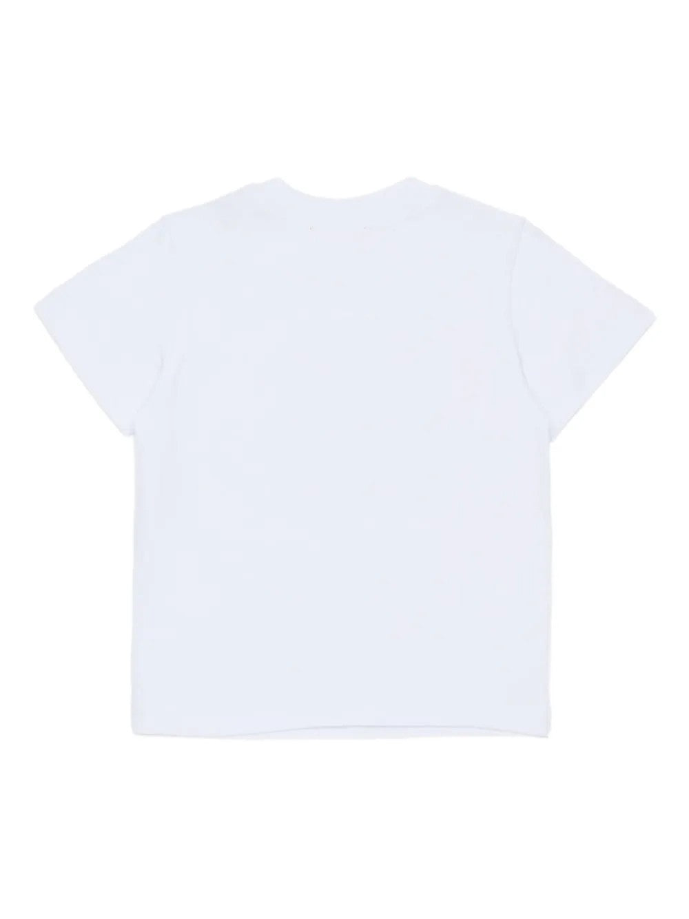 Diesel T-SHIRT CON LOGO CENTRALE Bianco