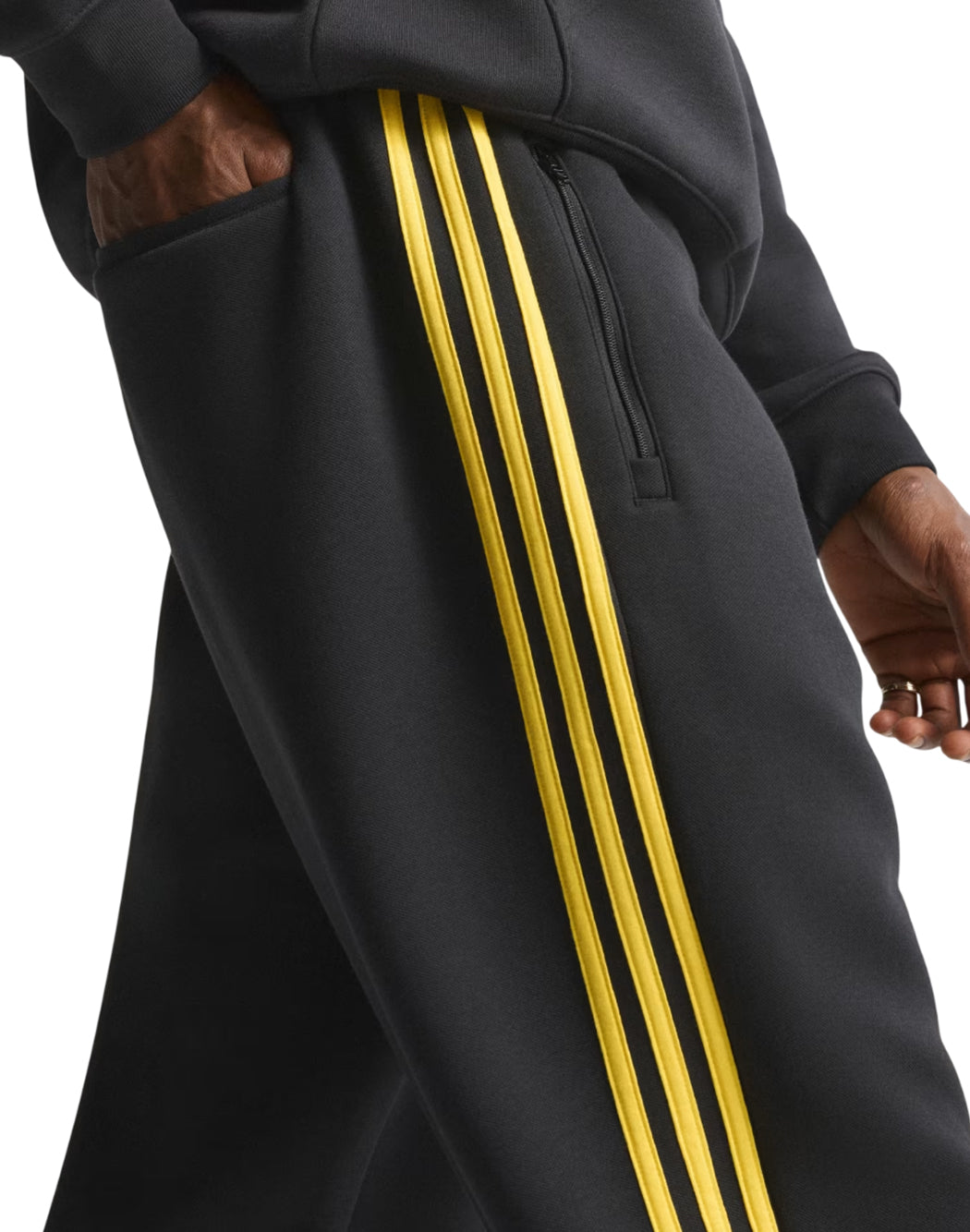 Adidas CLASSIC TIPPED STRIPES PANTS Black