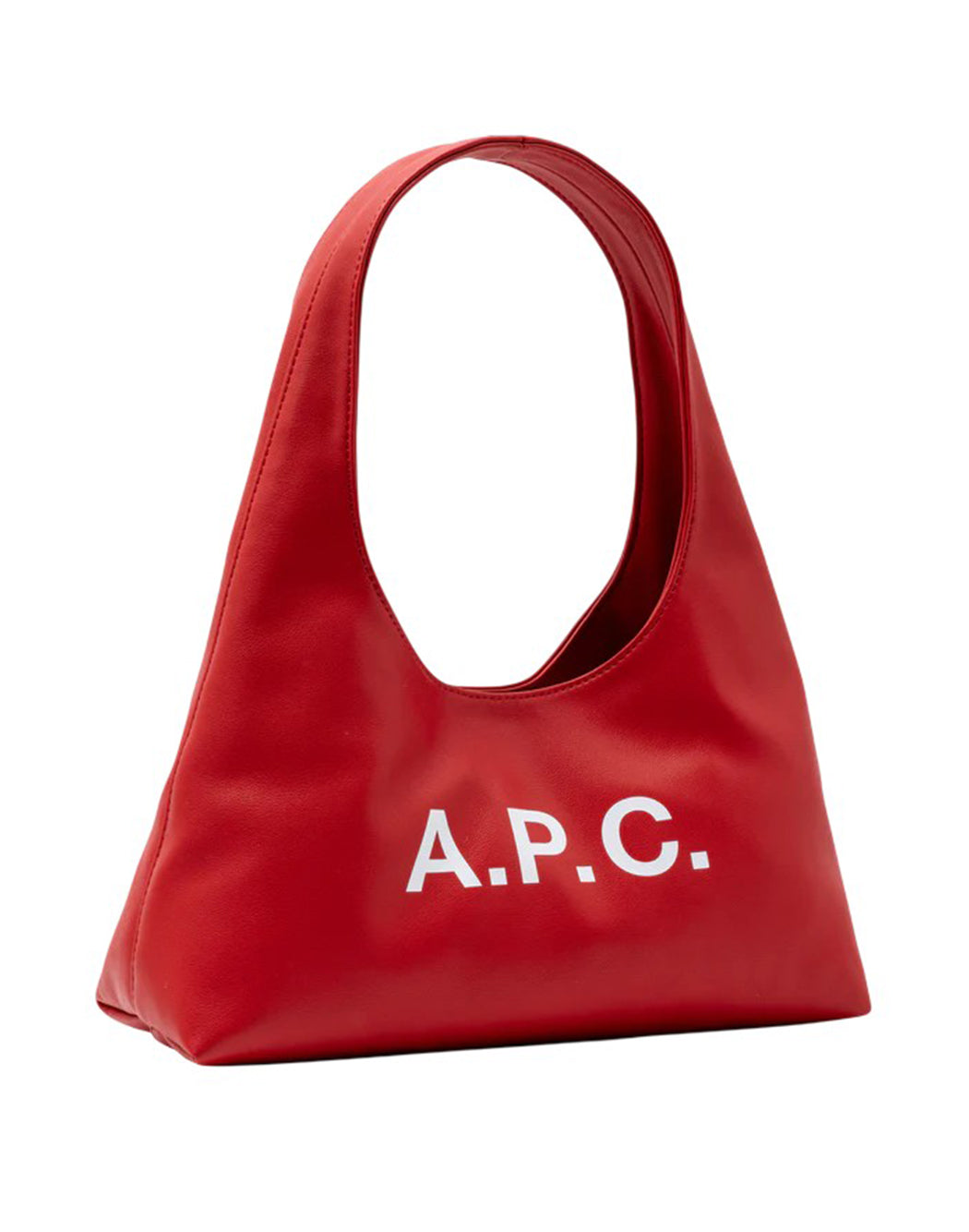 "A.p.c. BORSA "BABY NINON" Rosso"
