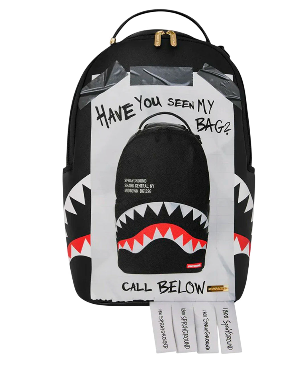 Sprayground ZAINO CON LOGO Nero