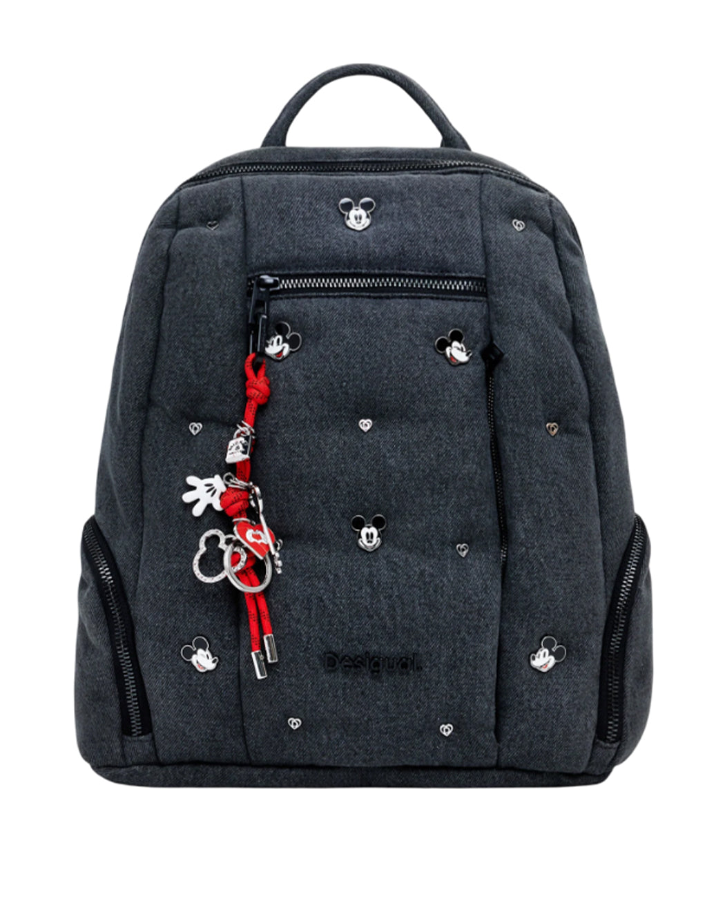 "Desigual ZAINO IN DENIM "MICKEY" Grigio"