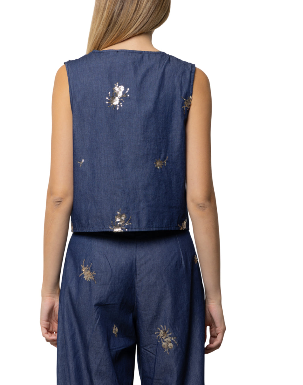 Kaos Jeansblau