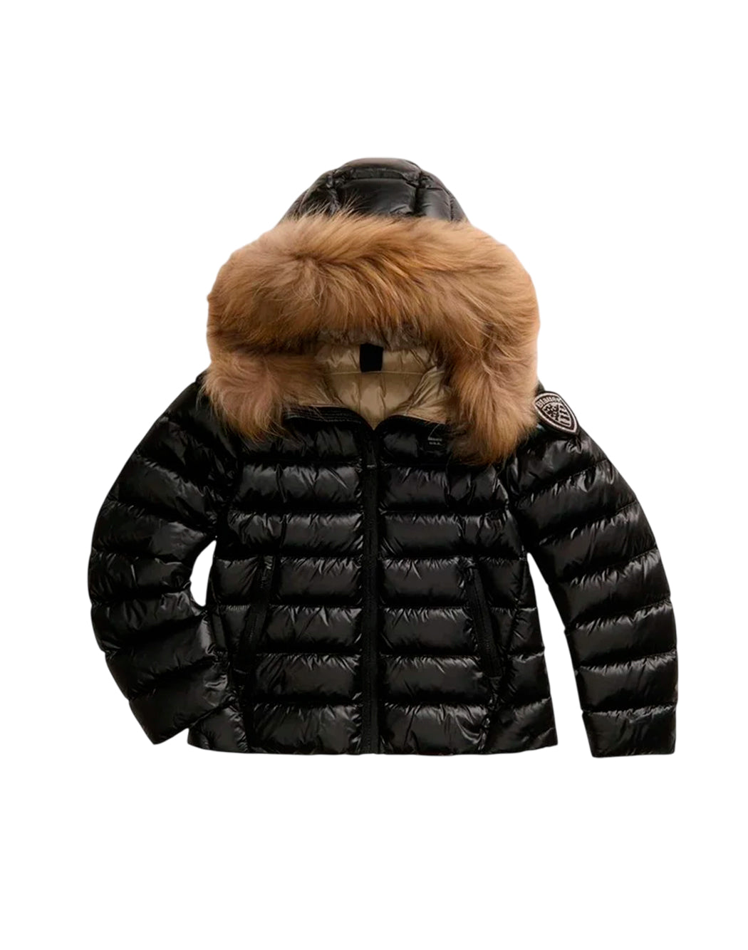 Blauer Piumini corti da Bambina Blauer, colore Nero Nero