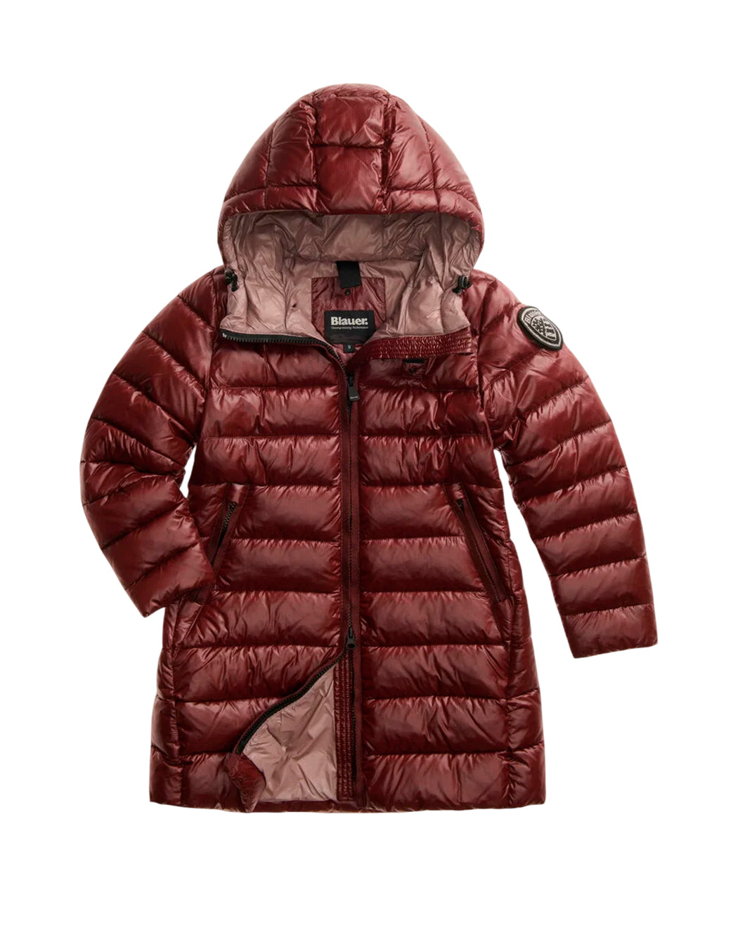 Blauer Piumini lunghi da Bambina Blauer, colore Marrone Marrone