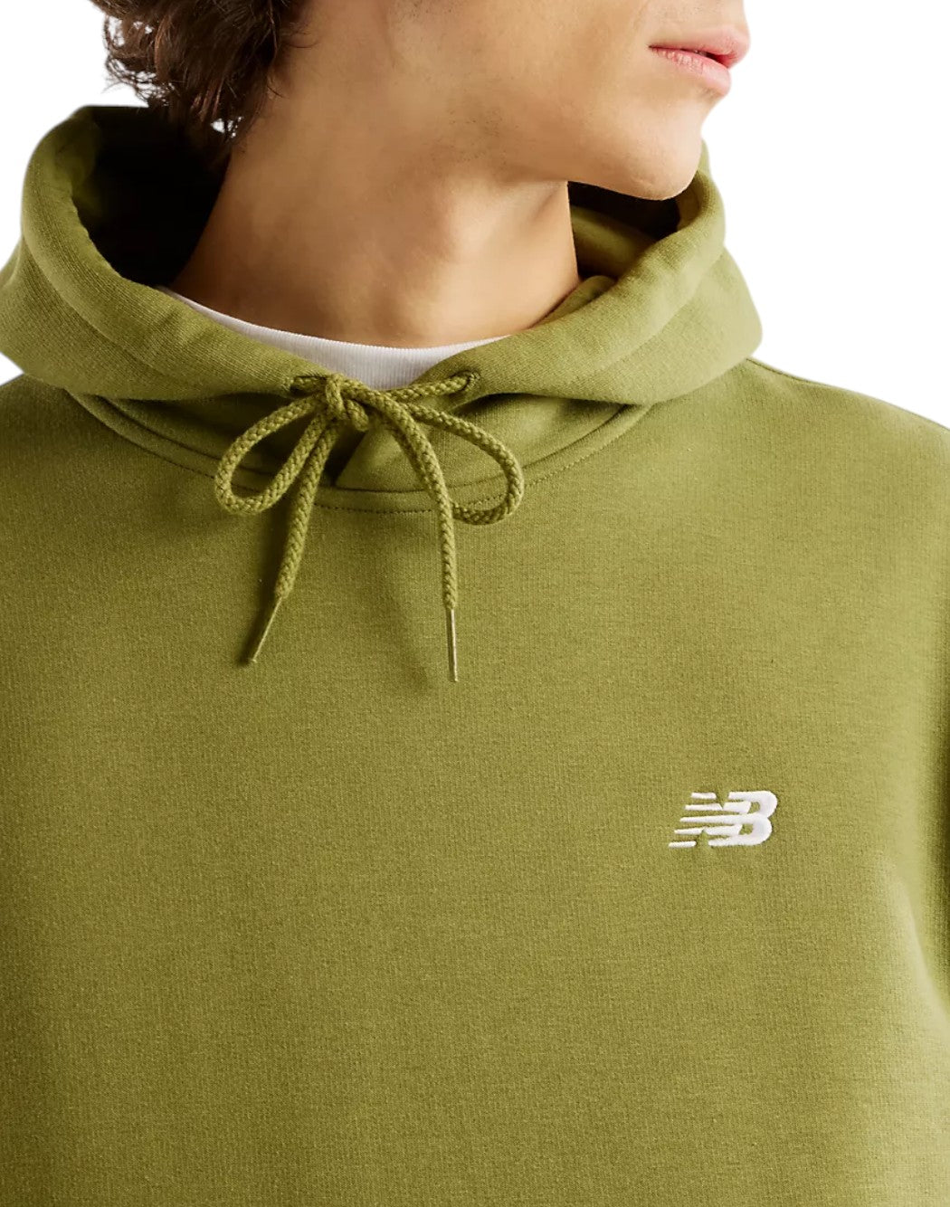 New Balance Felpe girocollo da Uomo New balance, colore Verde Verde