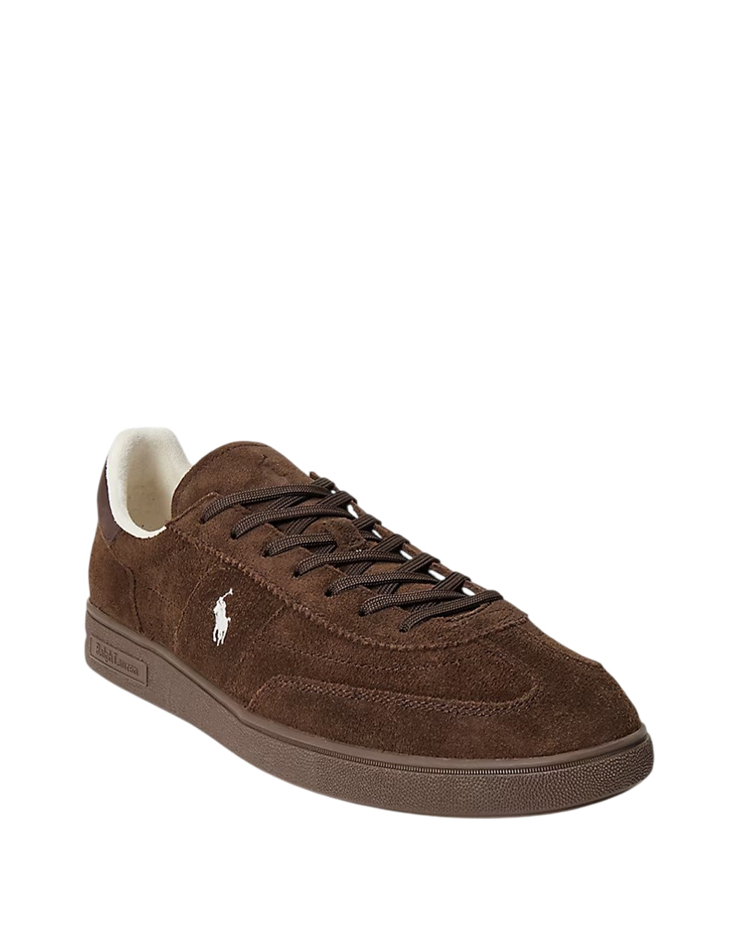 Polo Ralph Lauren SNEAKERS POLO RALPH LAUREN HRT AERA PP CHOCOLATE BROWN – 809973707001 Marrone