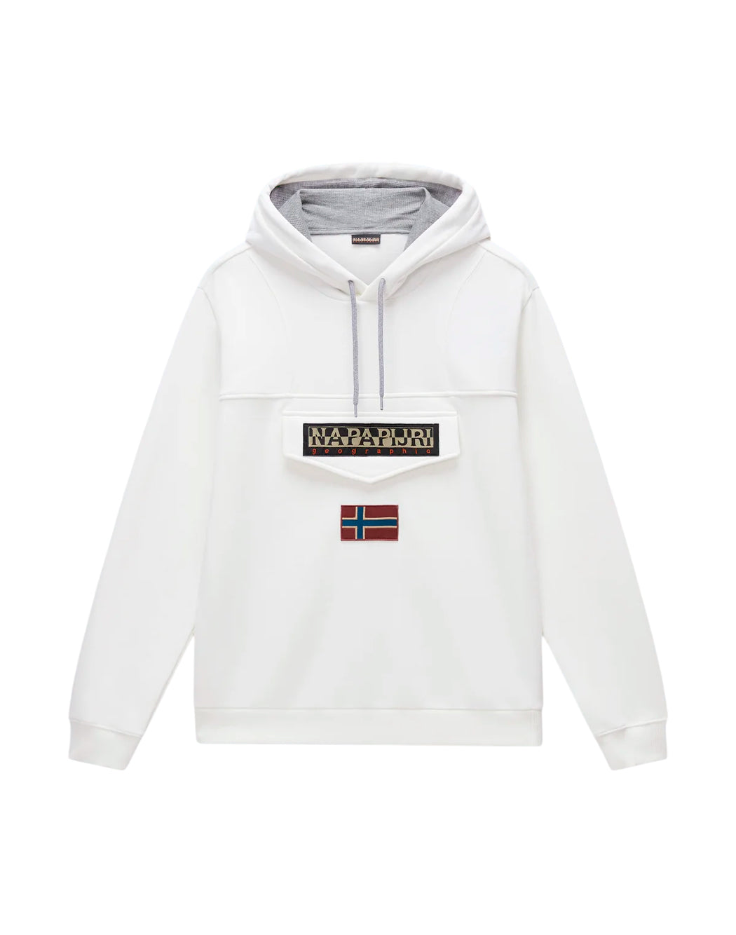 Napapijri Felpe con cappuccio da Uomo Napapijri, colore Bianco Bianco