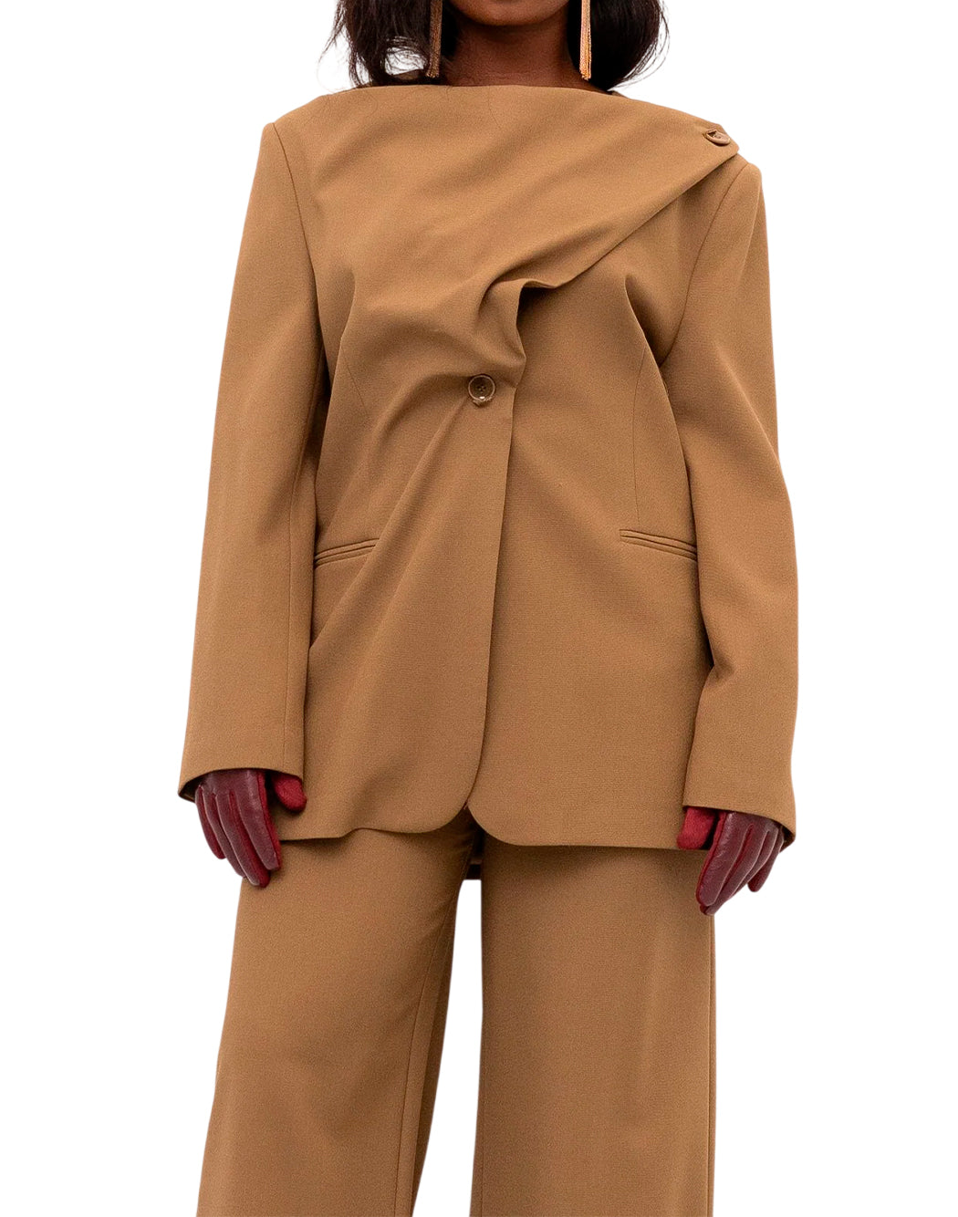 Eleh Giacche casual da Donna Eleh, colore Marrone Marrone