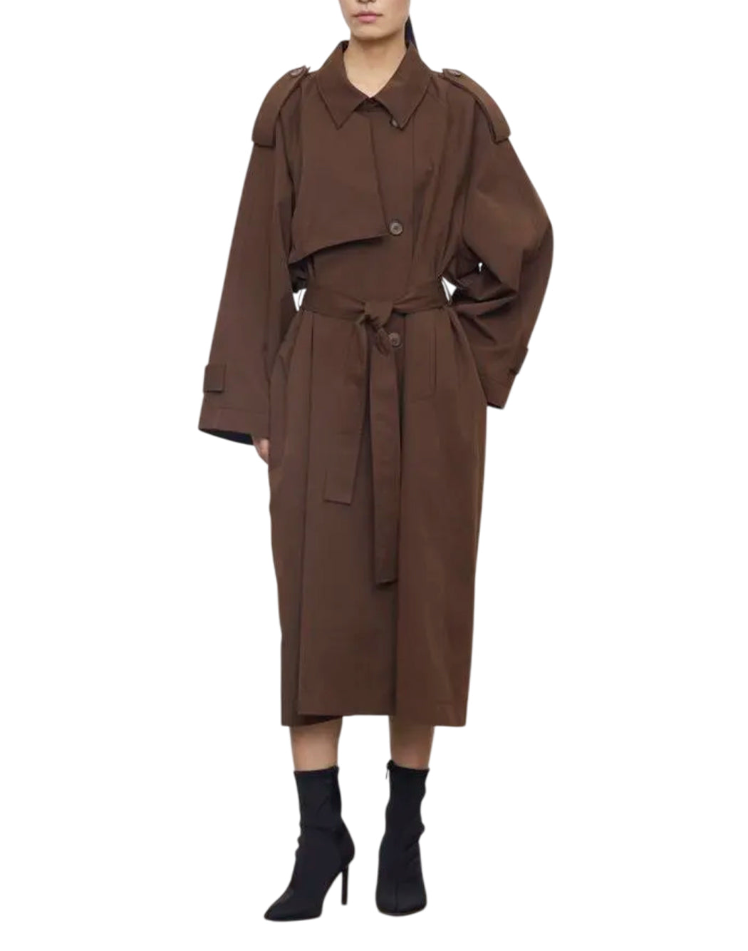 Eleh Cappotti corti da Donna Eleh, colore Marrone Marrone