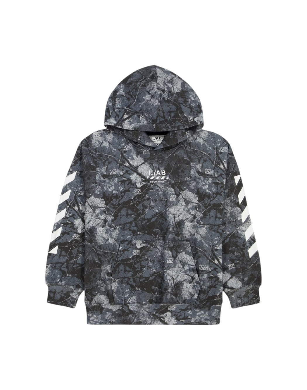 Off-white Felpe girocollo da Bambino Off-white, colore Nero Nero