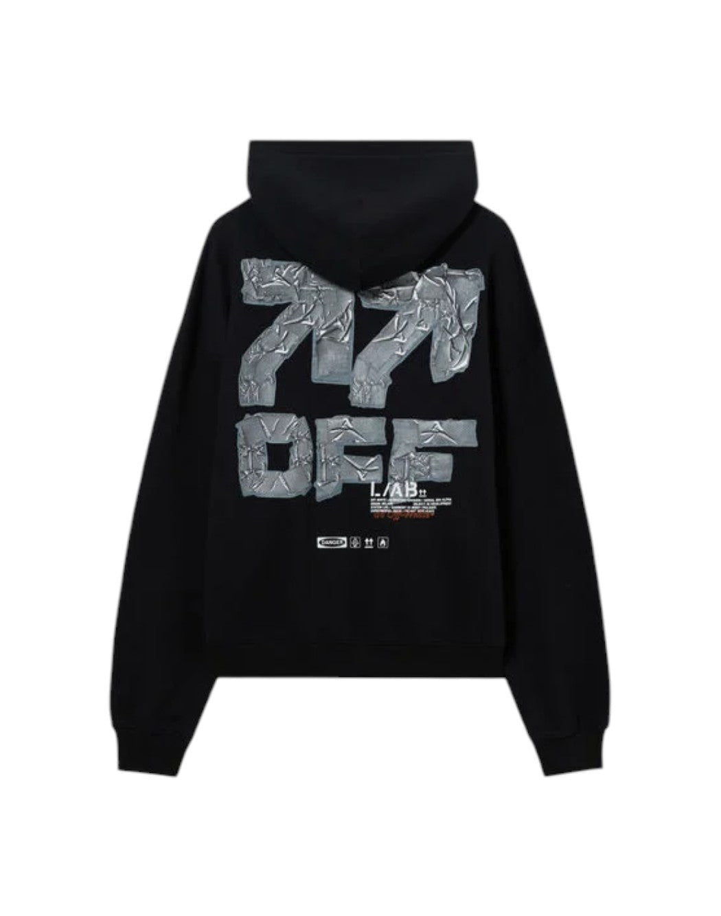 Off-white Felpe con cappuccio da Bambino Off-white, colore Nero Nero