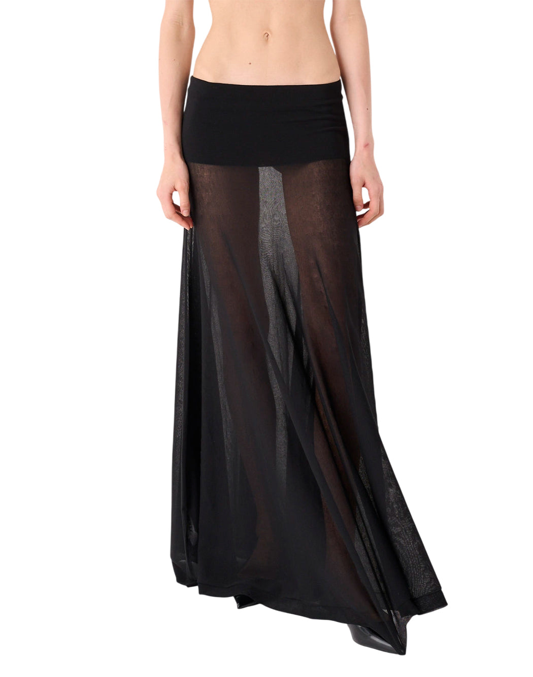 Meimeij Gonne lunghe da Donna Meimeij, colore Nero Nero