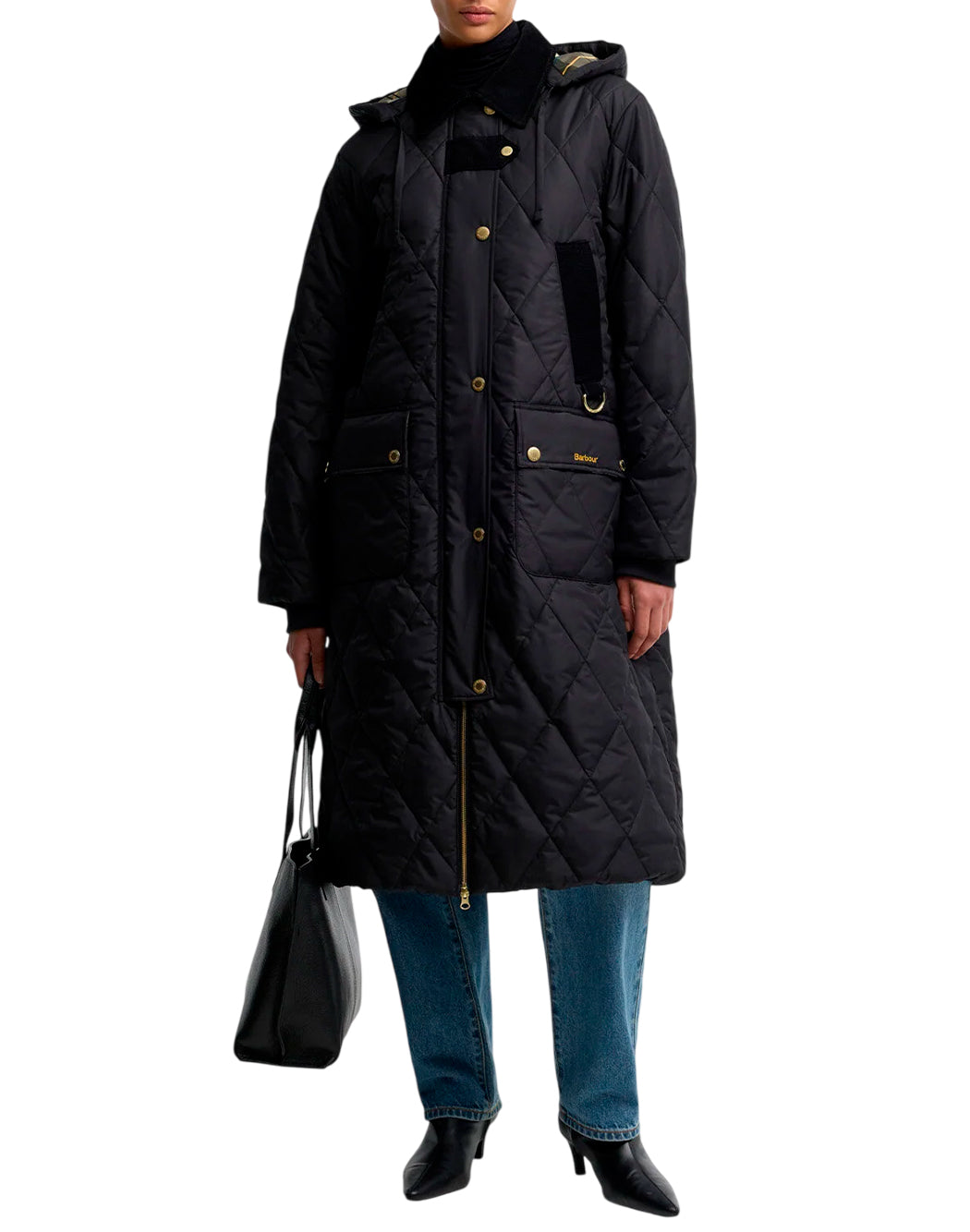 Barbour Piumini lunghi da Donna Barbour, colore Nero Nero